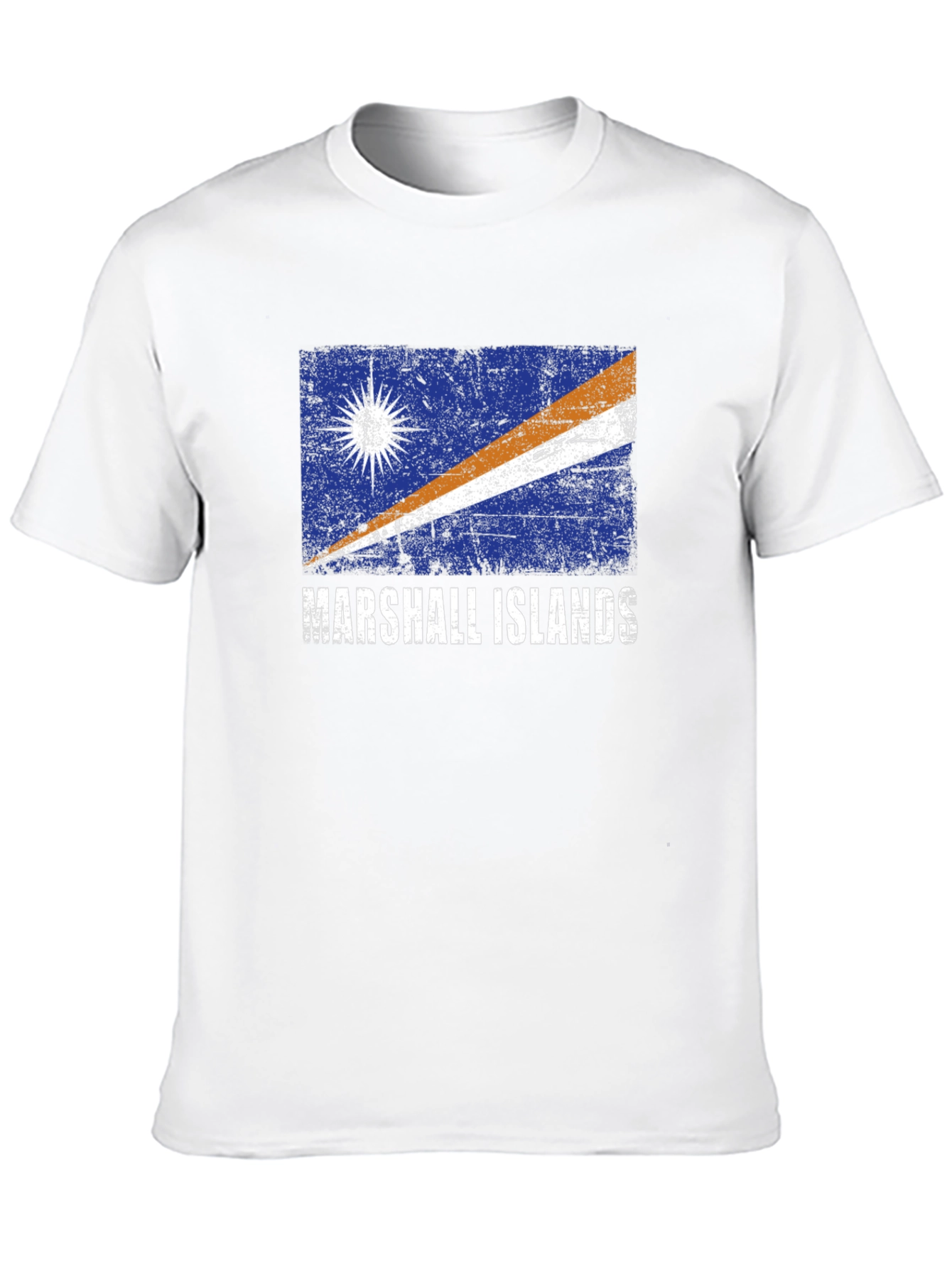 Marshall Islands Flag Graphic T-Shirt