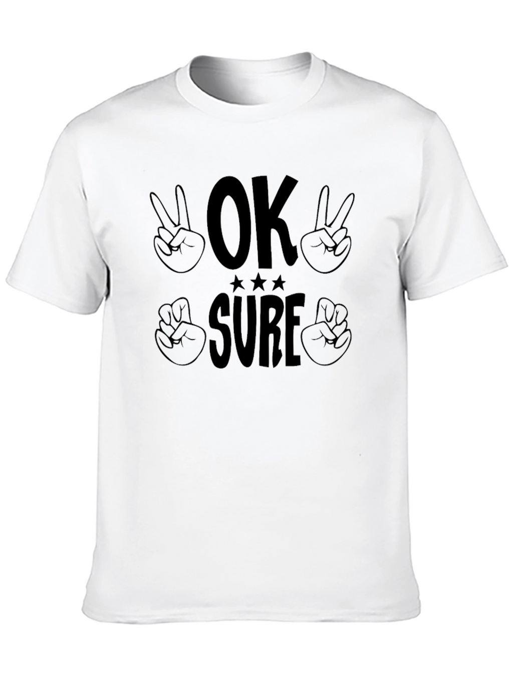 OK Sure Graphic Tee - Unisex Comfort
