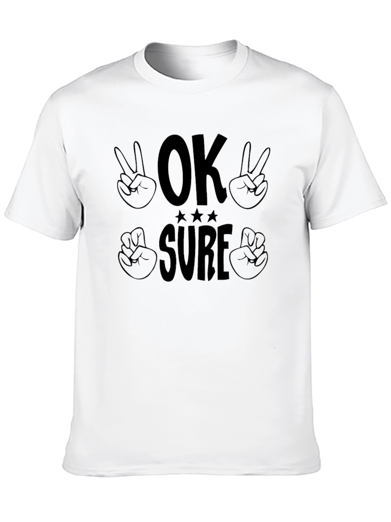 OK Sure Graphic Tee - Unisex Comfort