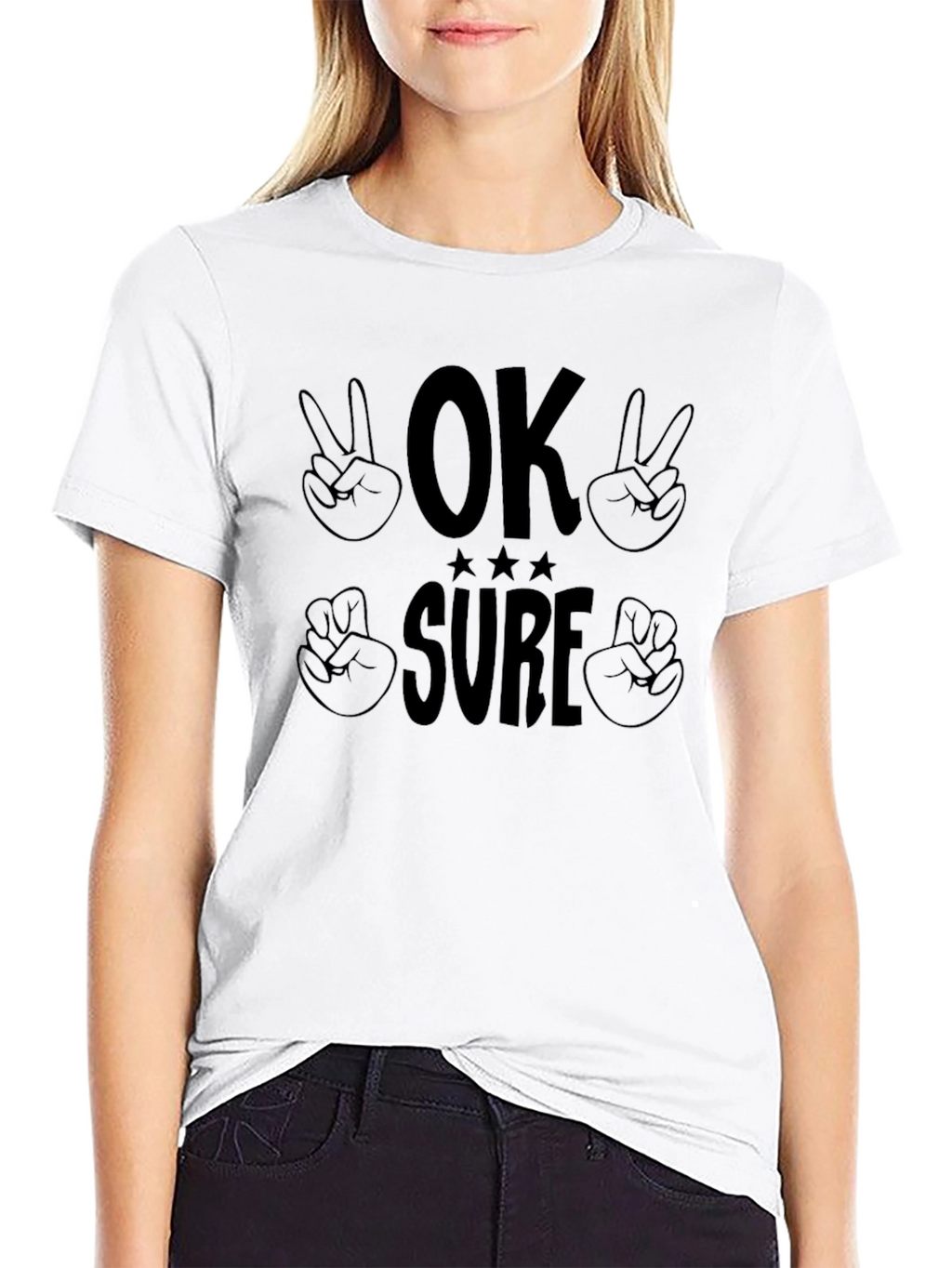 OK Sure Graphic Tee - Unisex Comfort