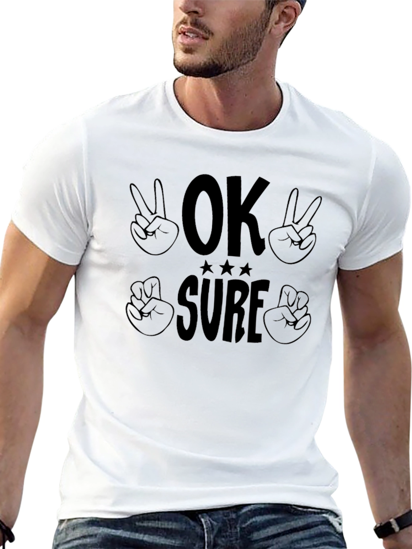 OK Sure Graphic Tee - Unisex Comfort