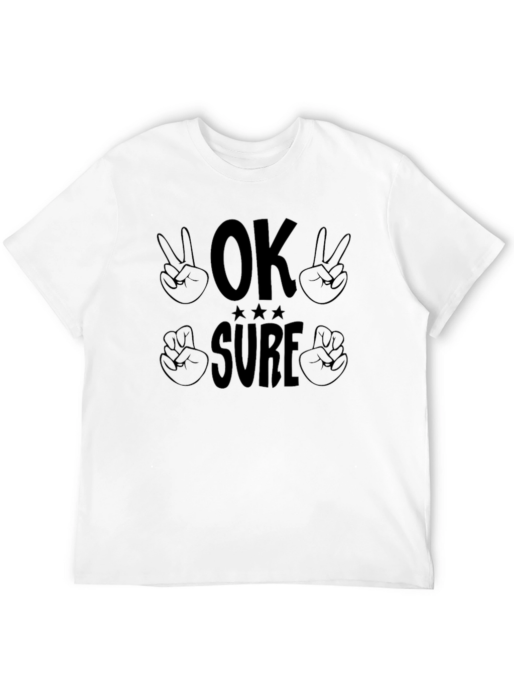 OK Sure Graphic Tee - Unisex Comfort