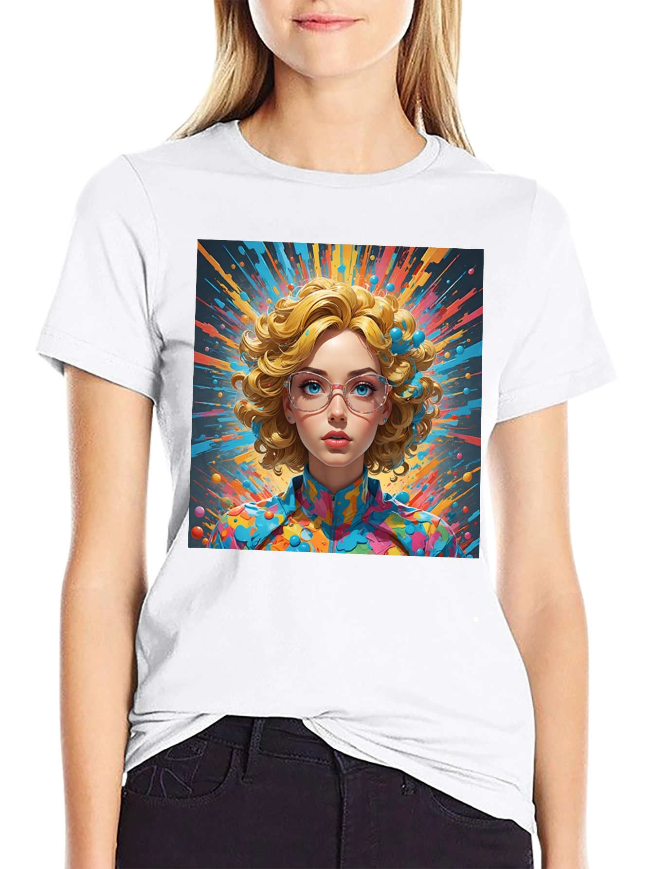 Abstract Pop Art T-Shirt