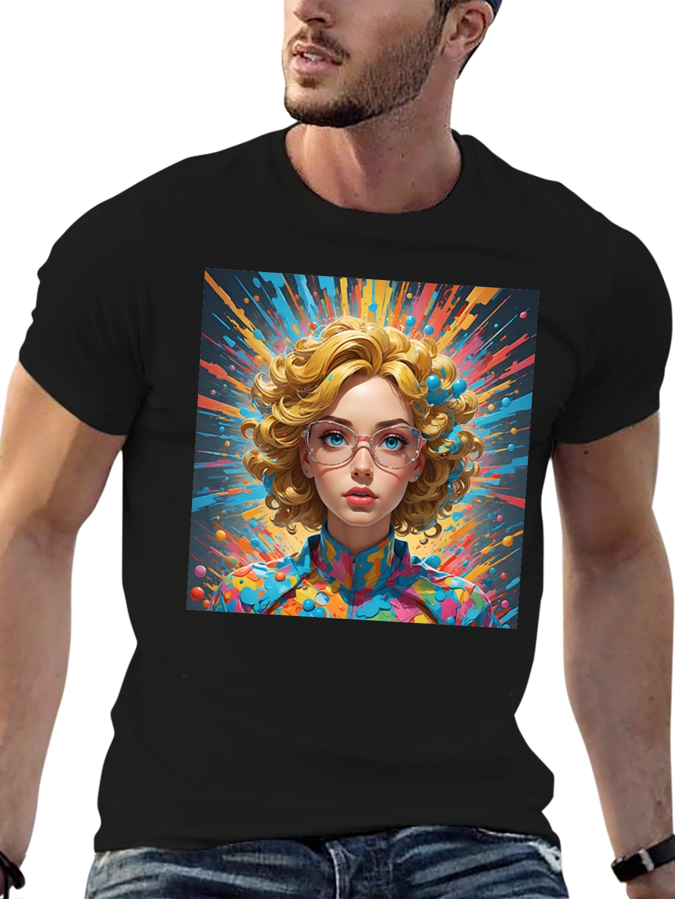 Abstract Pop Art T-Shirt