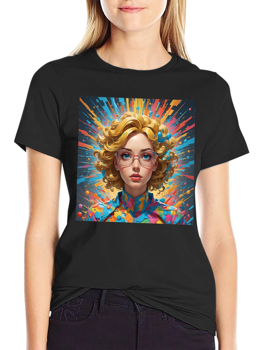 Abstract Pop Art T-Shirt