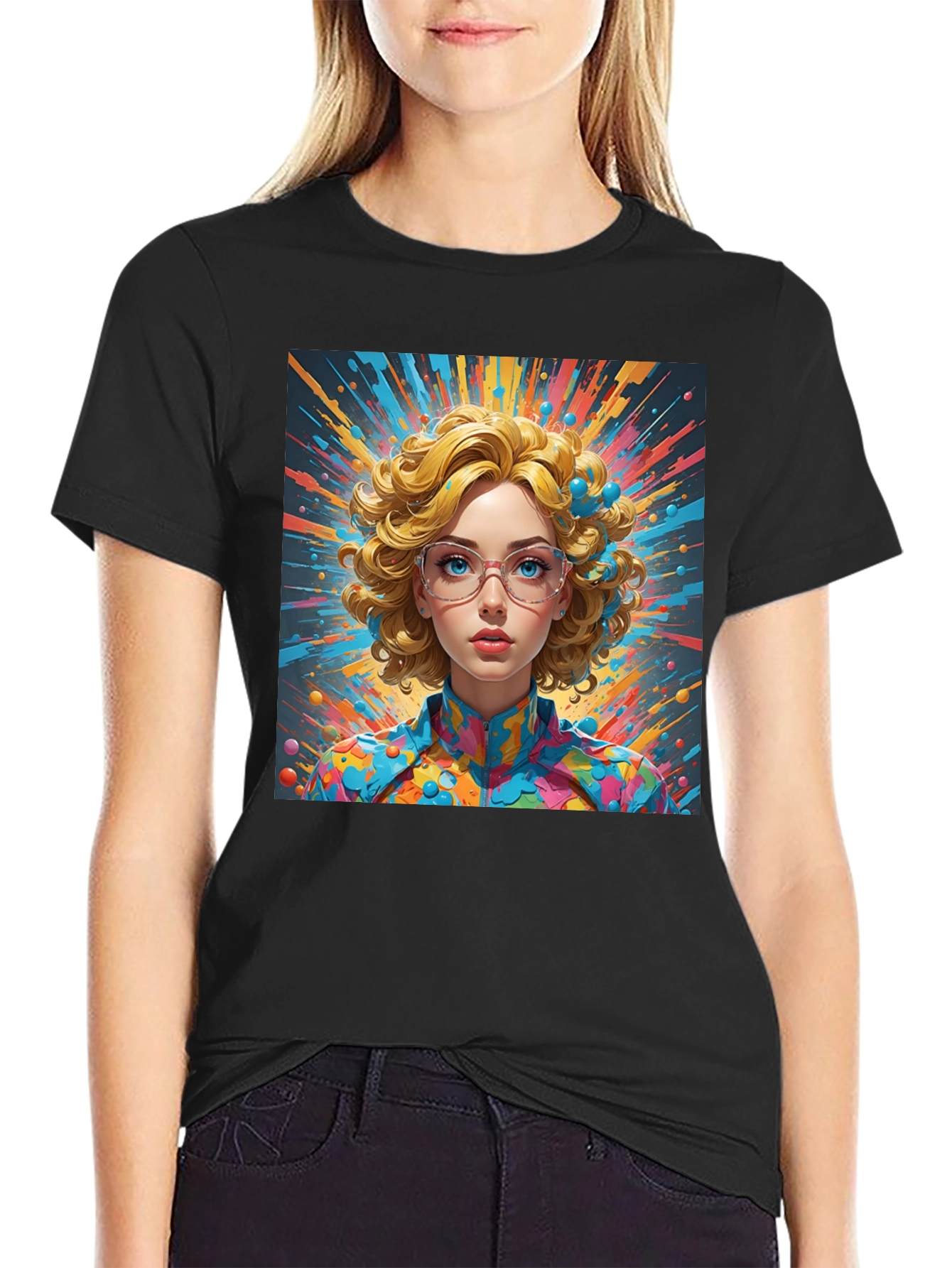 Abstract Pop Art T-Shirt
