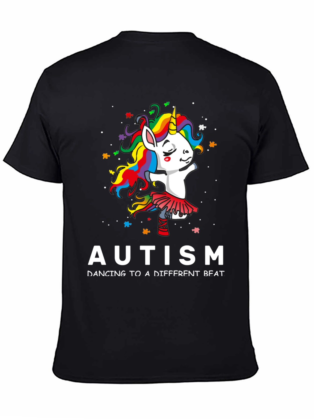 Autism Awareness Unicorn Dancing T-Shirt