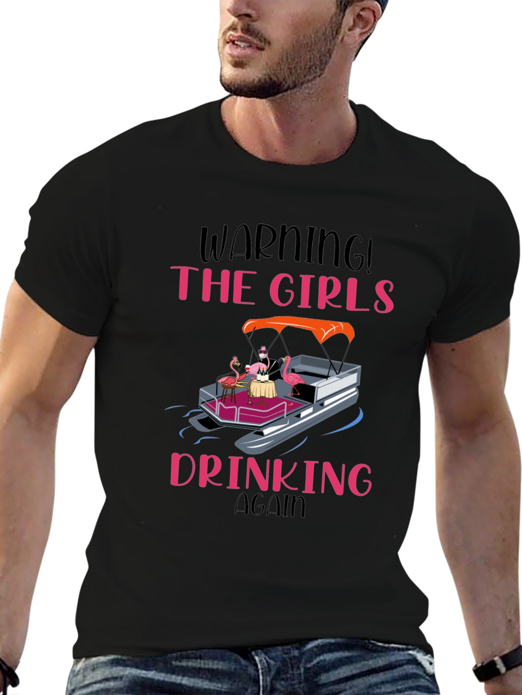 Warning! The Girls Drinking Again T-Shirt