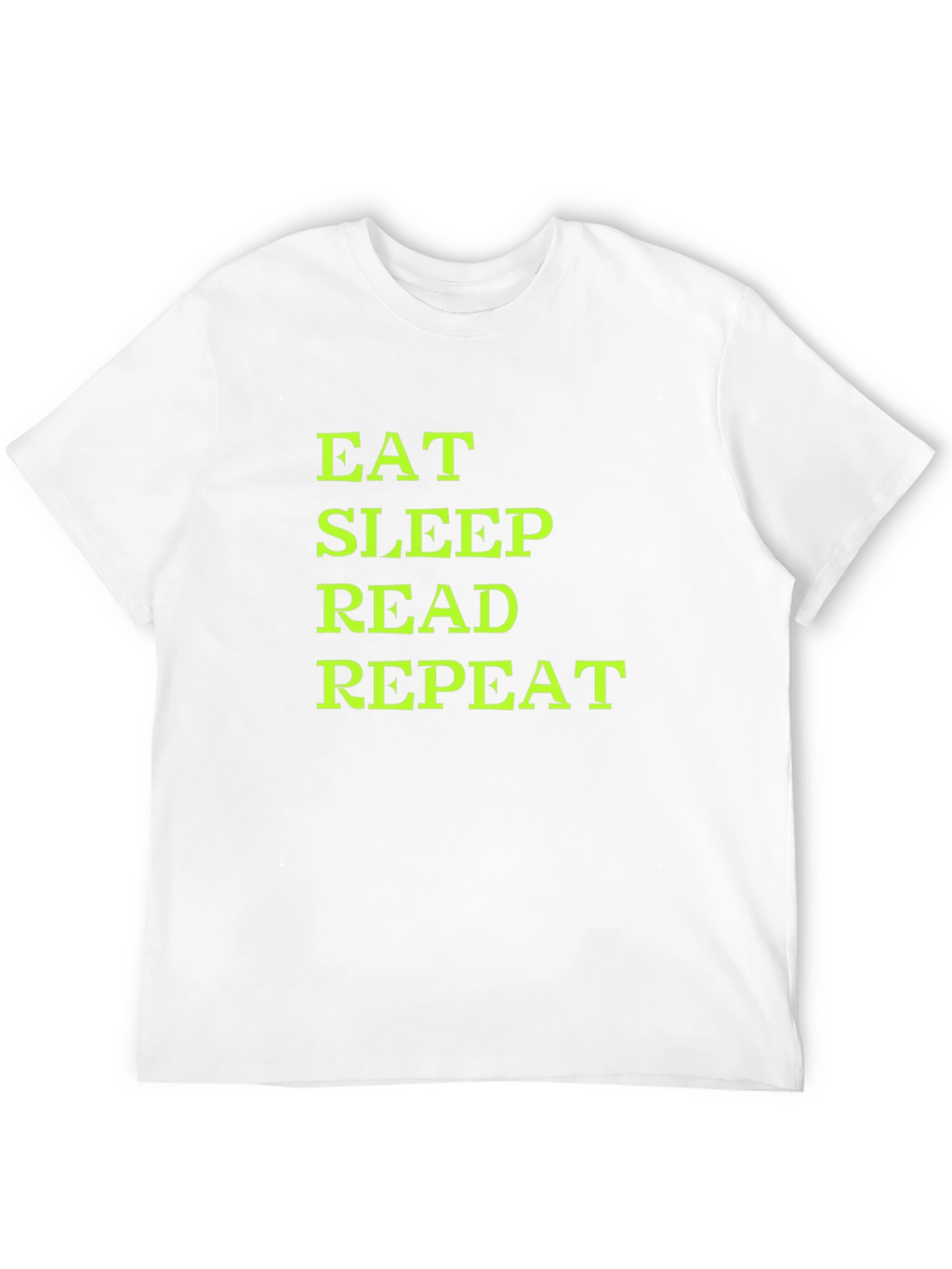 Eat Sleep Read Repeat T-Shirt - Black