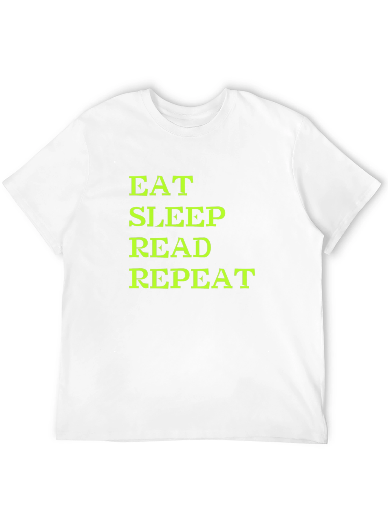 Eat Sleep Read Repeat T-Shirt - Black