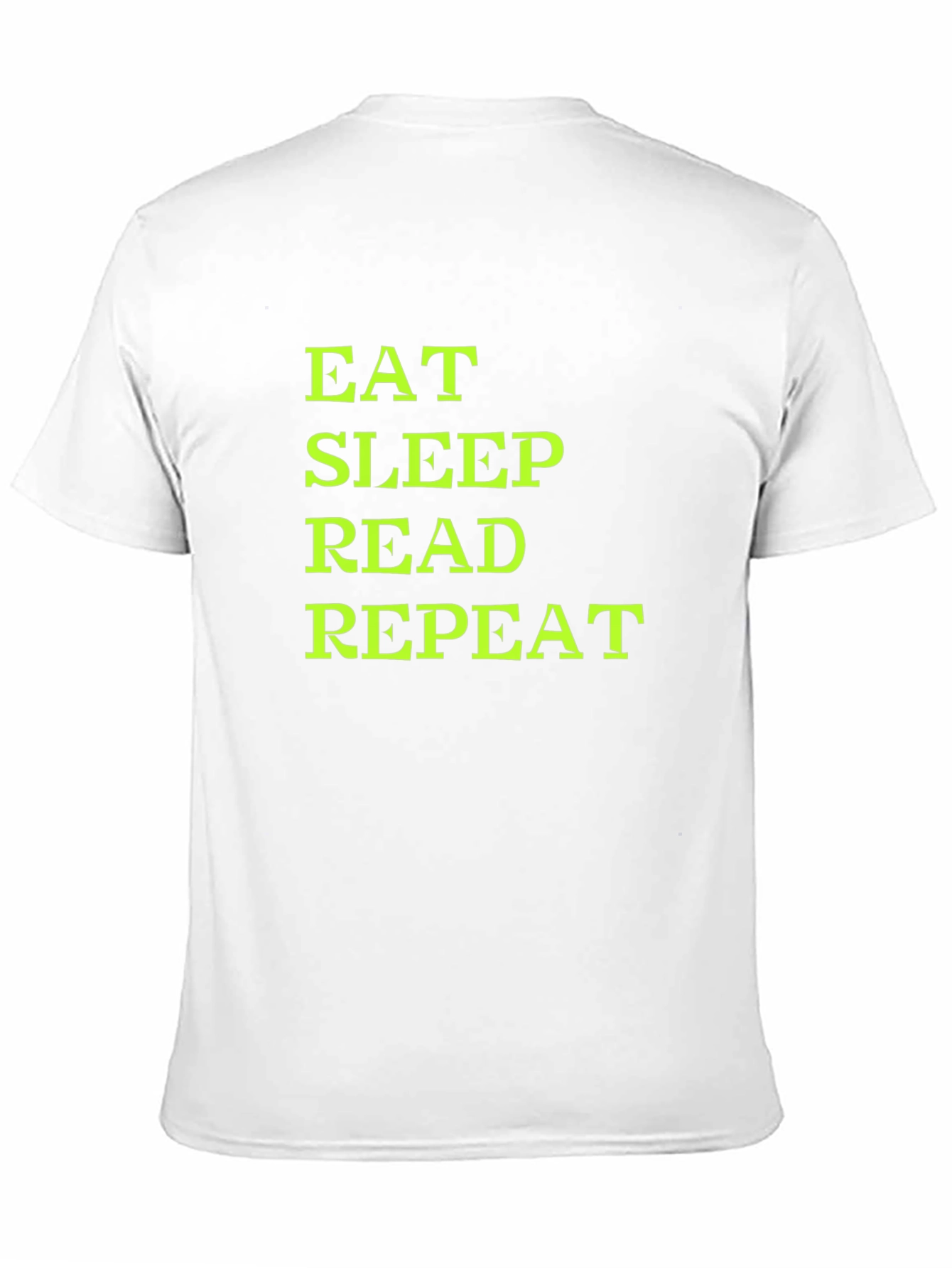 Eat Sleep Read Repeat T-Shirt - Black