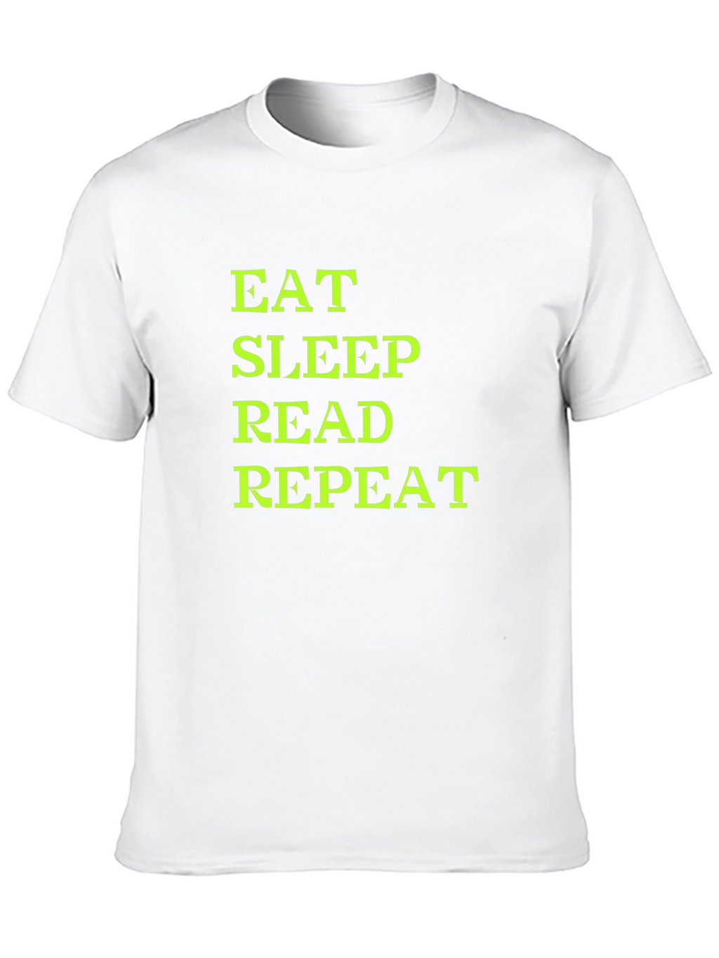 Eat Sleep Read Repeat T-Shirt - Black