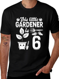 Little Gardener 6th Birthday T-Shirt