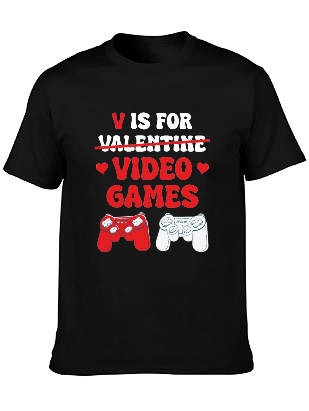 V is for Video Games T-Shirt