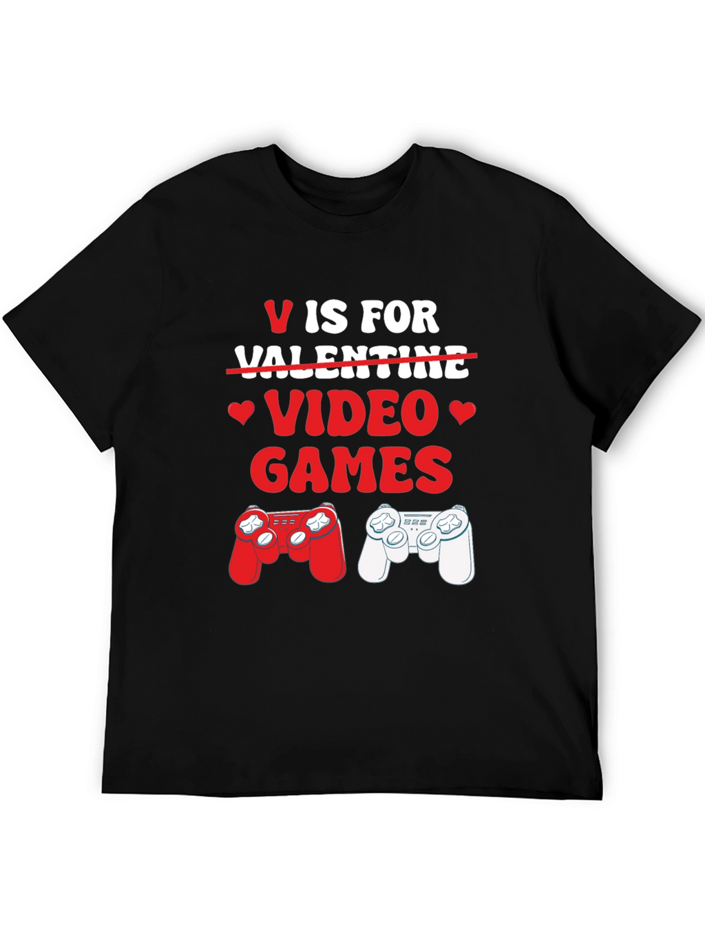 V is for Video Games T-Shirt