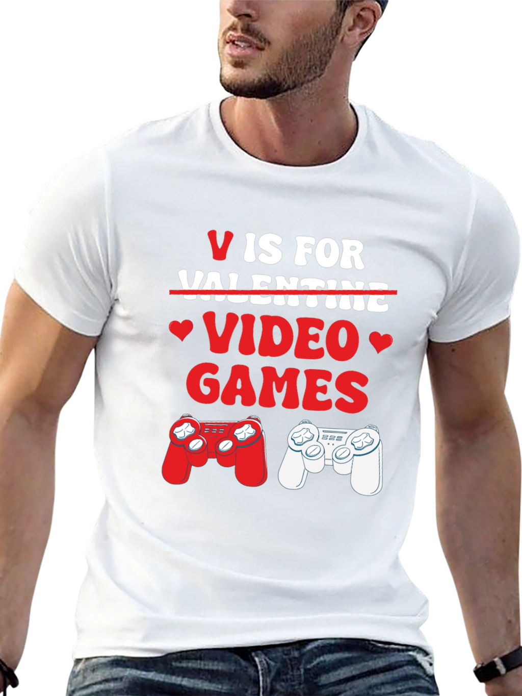 V is for Video Games T-Shirt