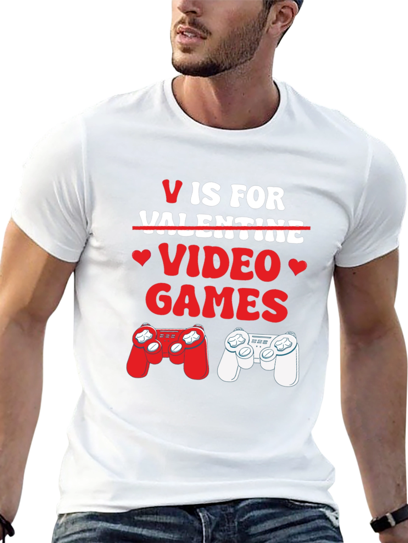 V is for Video Games T-Shirt