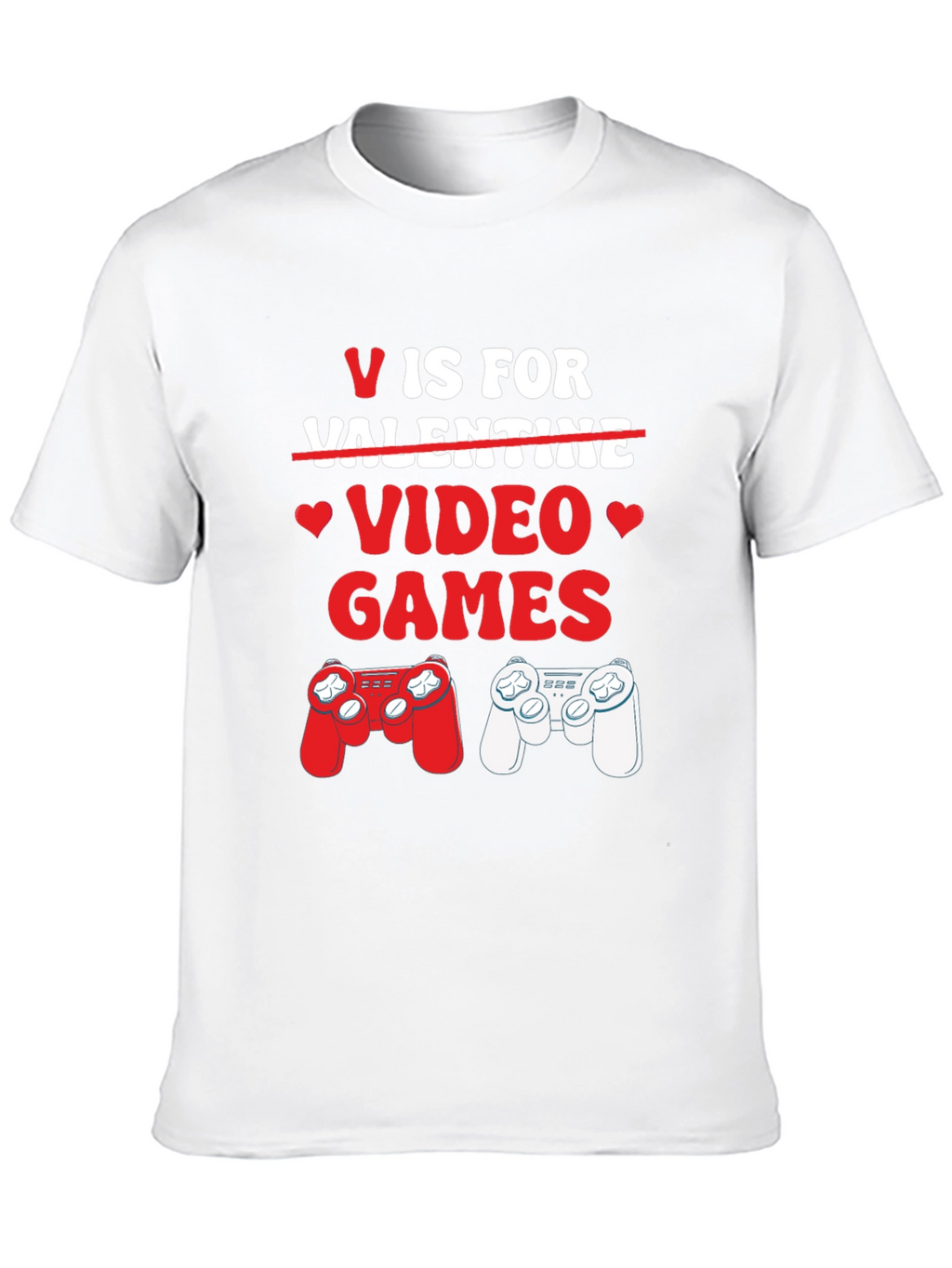 V is for Video Games T-Shirt