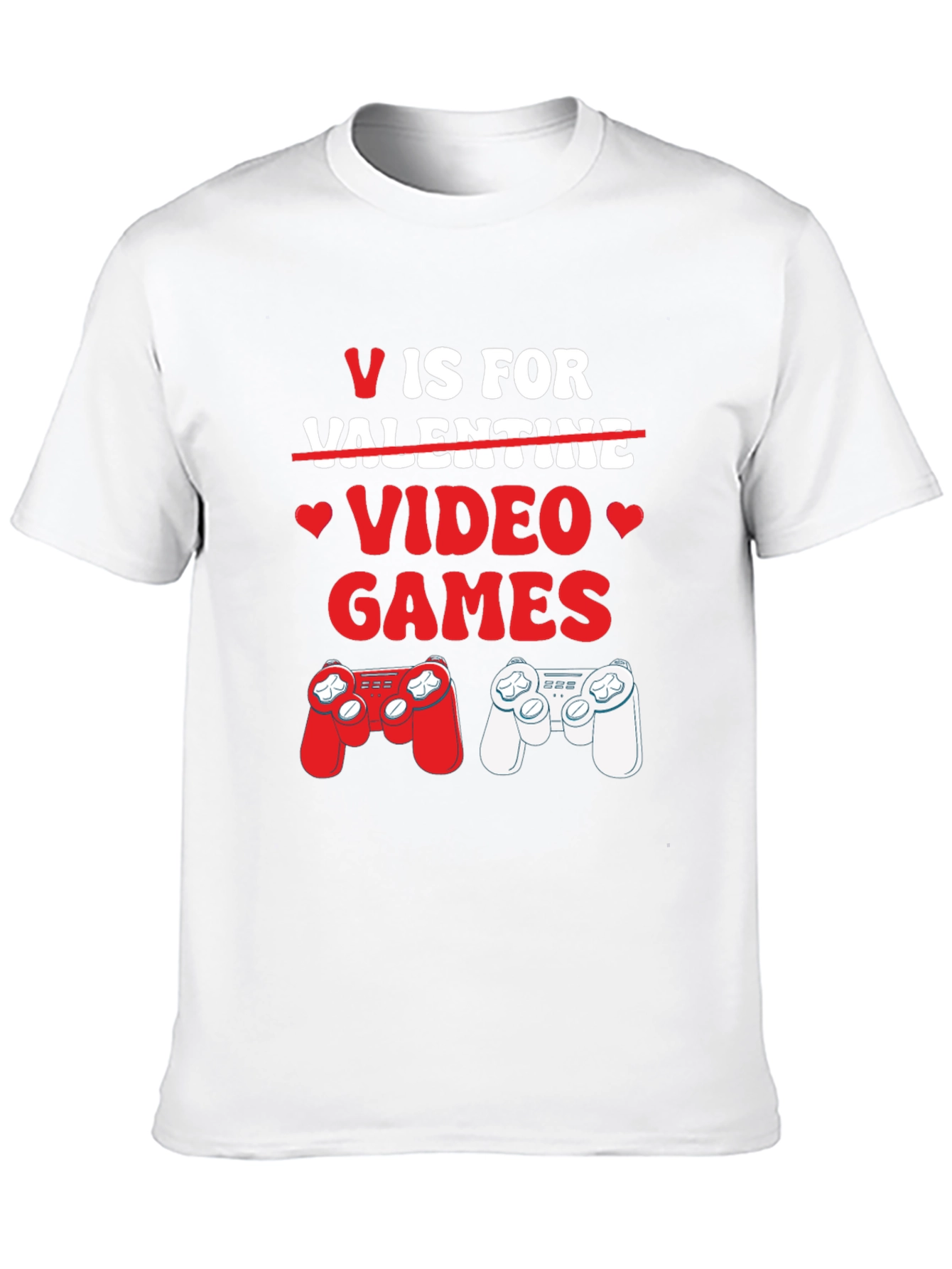 V is for Video Games T-Shirt