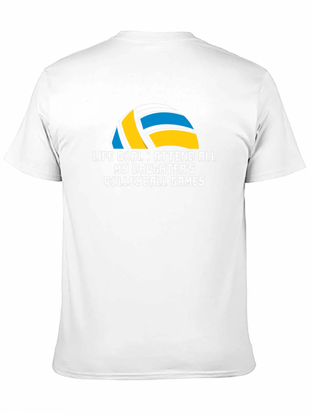 Volleyball Dad T-Shirt - Life Goal