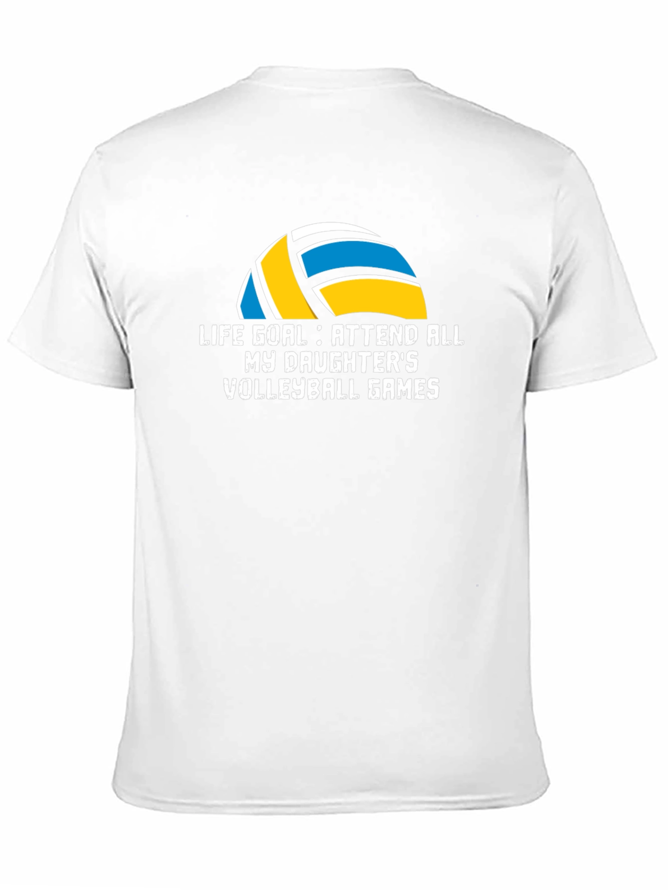 Volleyball Dad T-Shirt - Life Goal