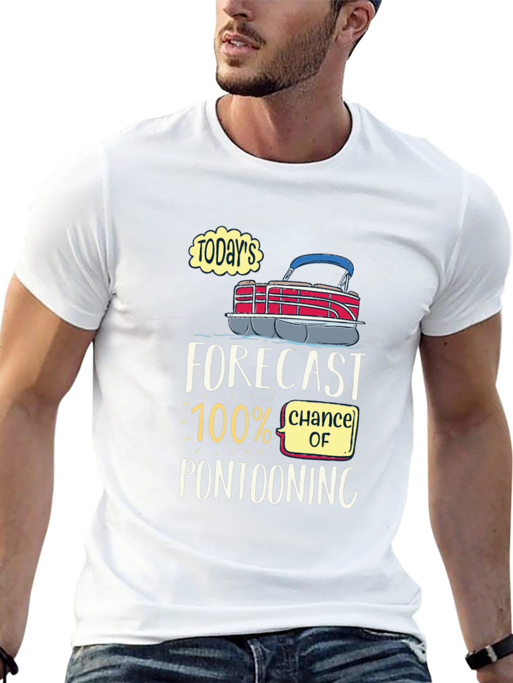Pontooning Forecast T-Shirt