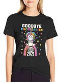 Goodbye Kindergarten Unicorn T-Shirt