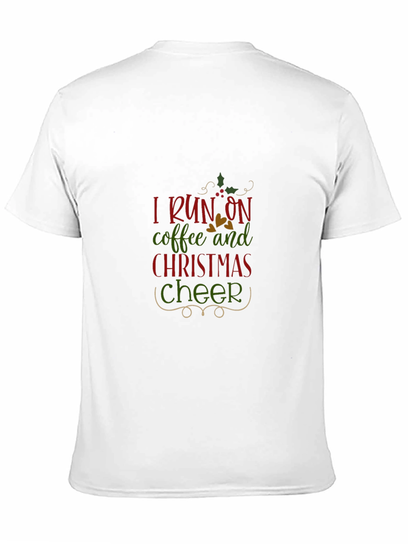 Christmas Cheer Coffee T-Shirt - Holiday Festive Tee