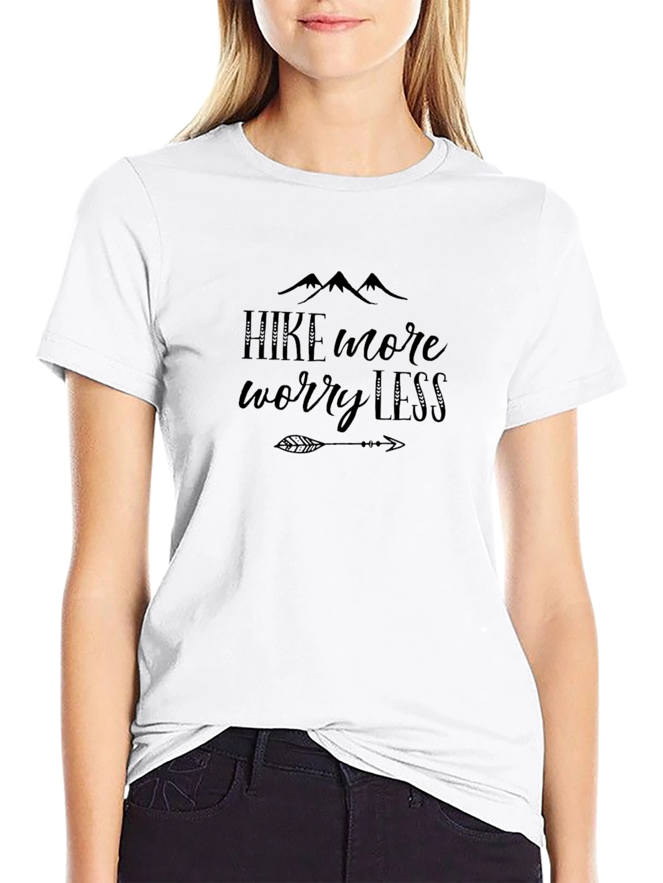 Hike More Worry Less Graphic Tee