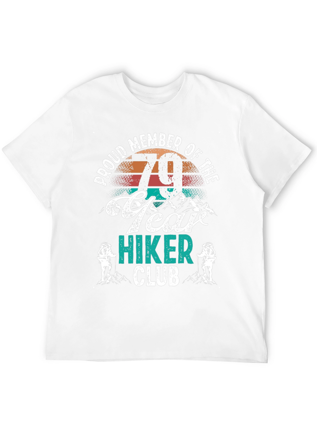79 Year Hiker Club Graphic Tee