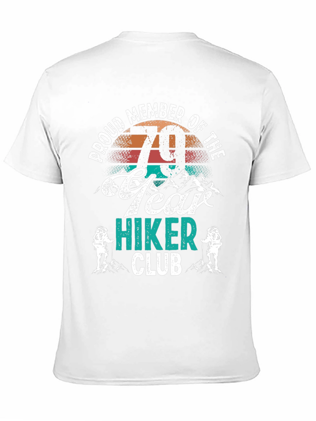 79 Year Hiker Club Graphic Tee