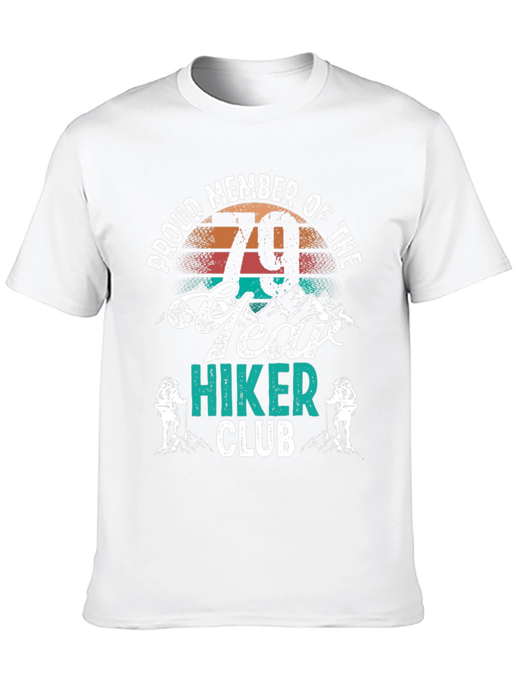 79 Year Hiker Club Graphic Tee