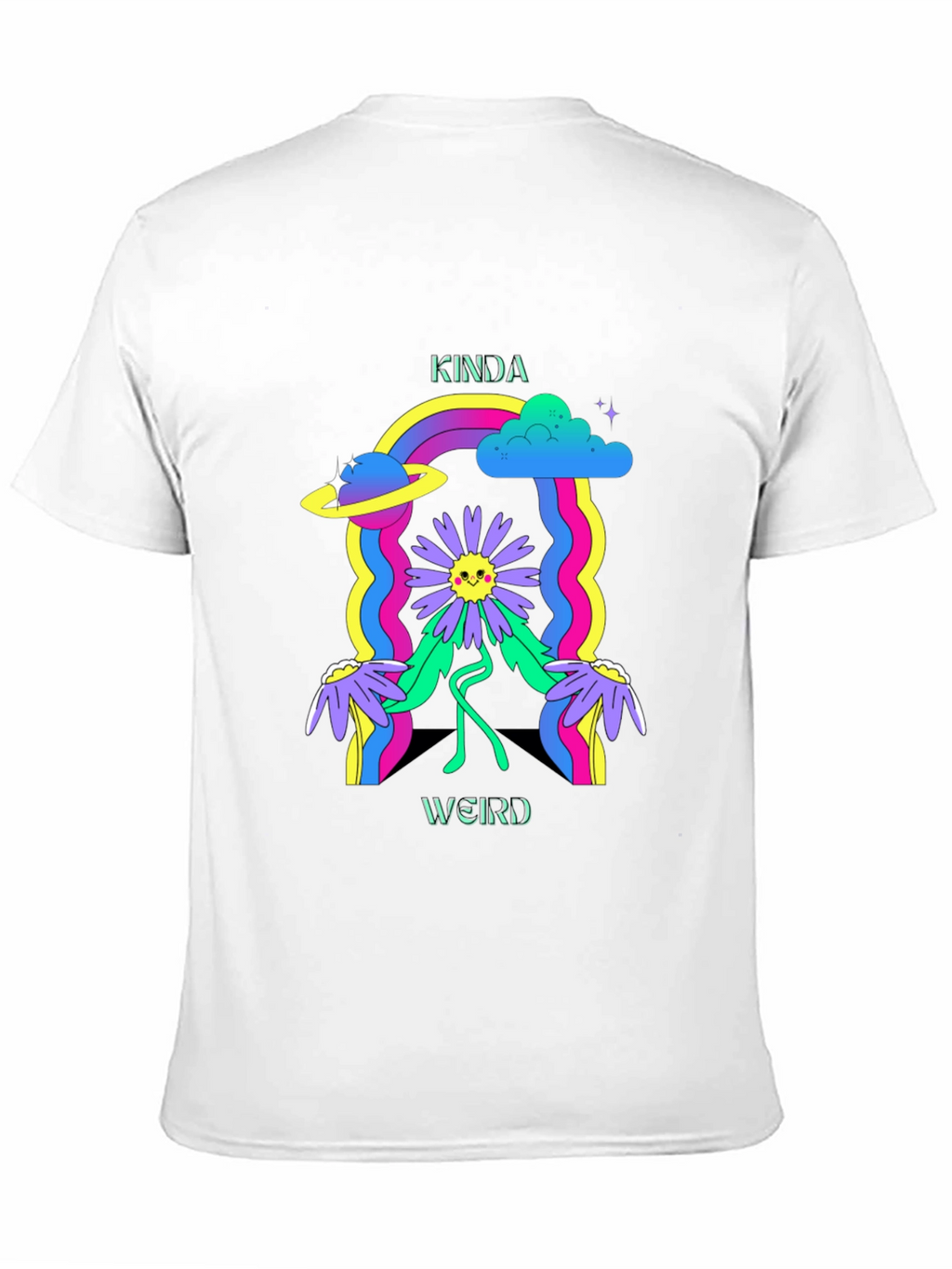 Kinda Weird Graphic Tee - Retro Style