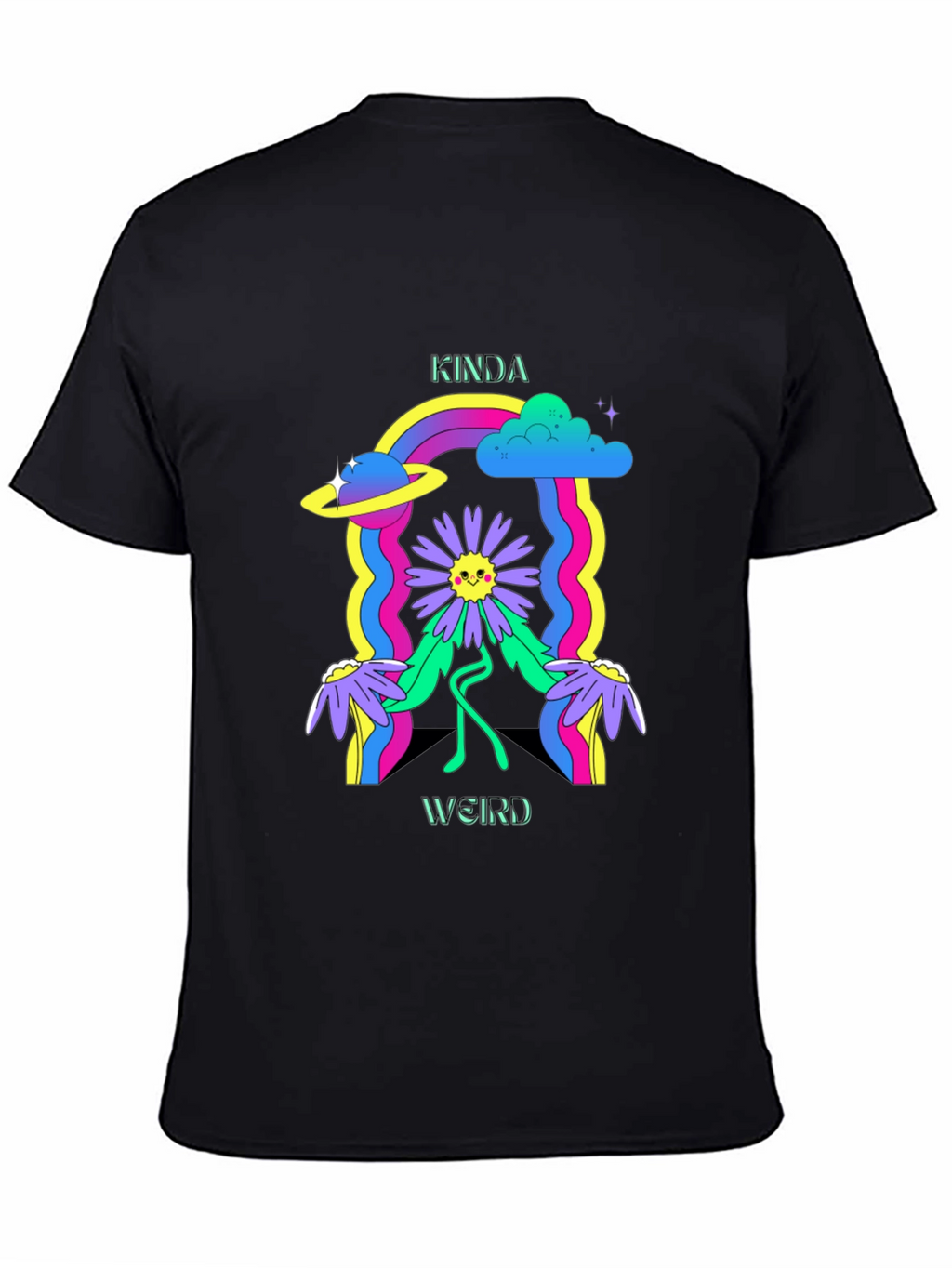 Kinda Weird Graphic Tee - Retro Style