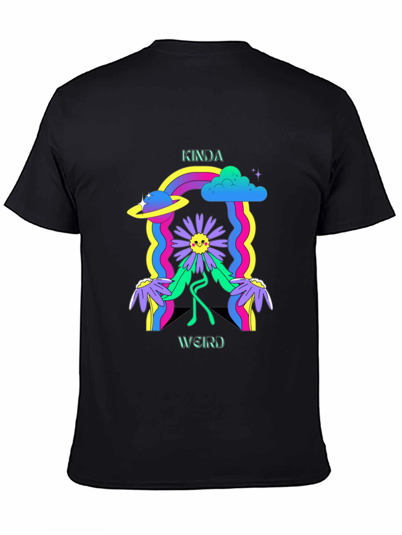 Kinda Weird Graphic Tee - Retro Style