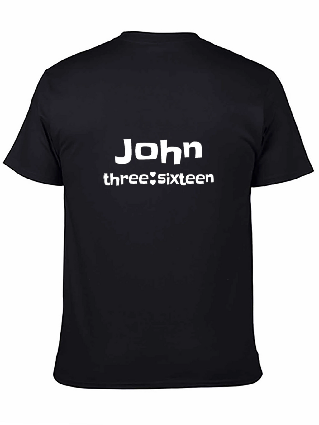John 3:16 T-Shirt - Classic Black Tee
