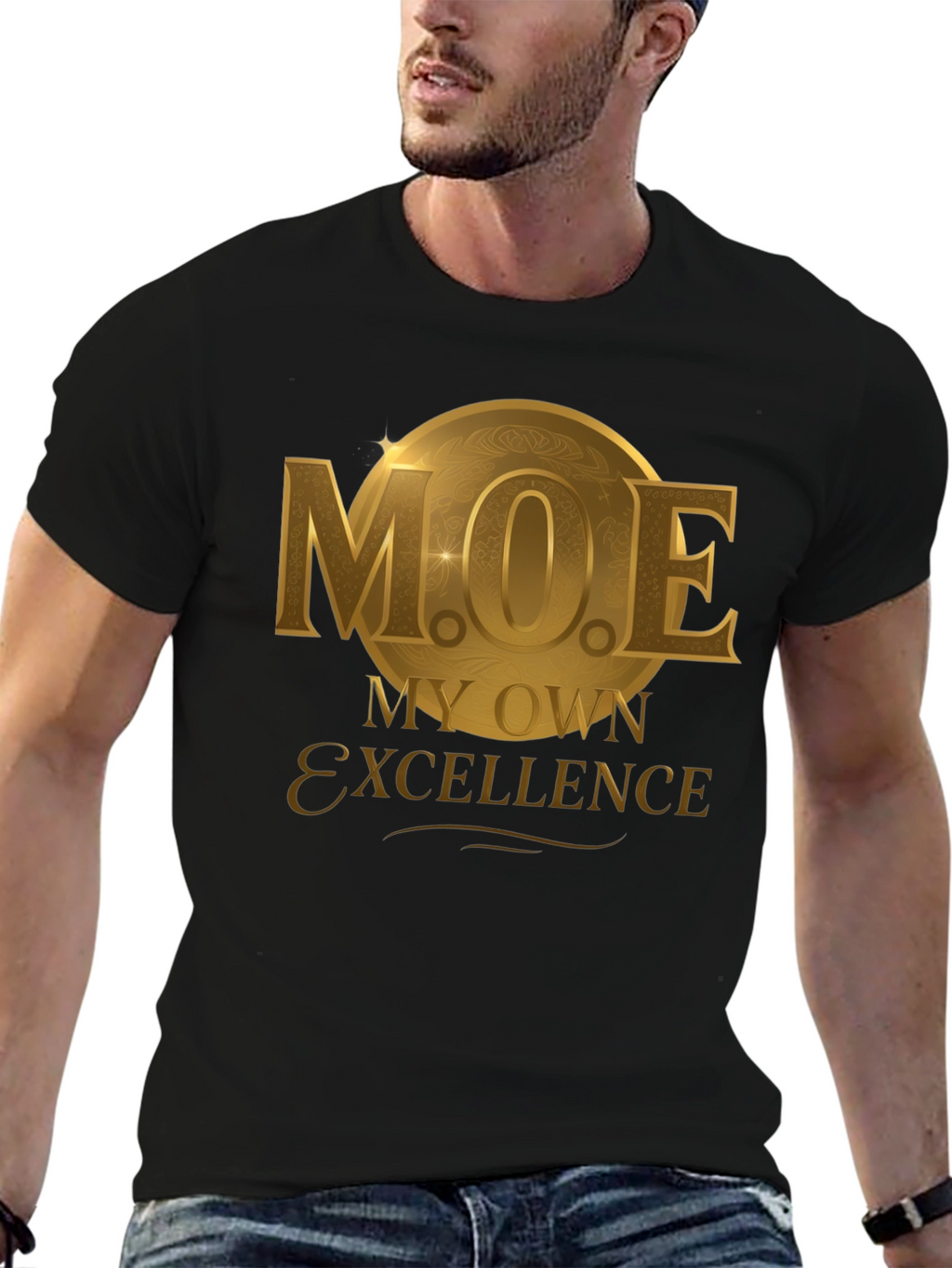 M.O.E. My Own Excellence Black T-Shirt