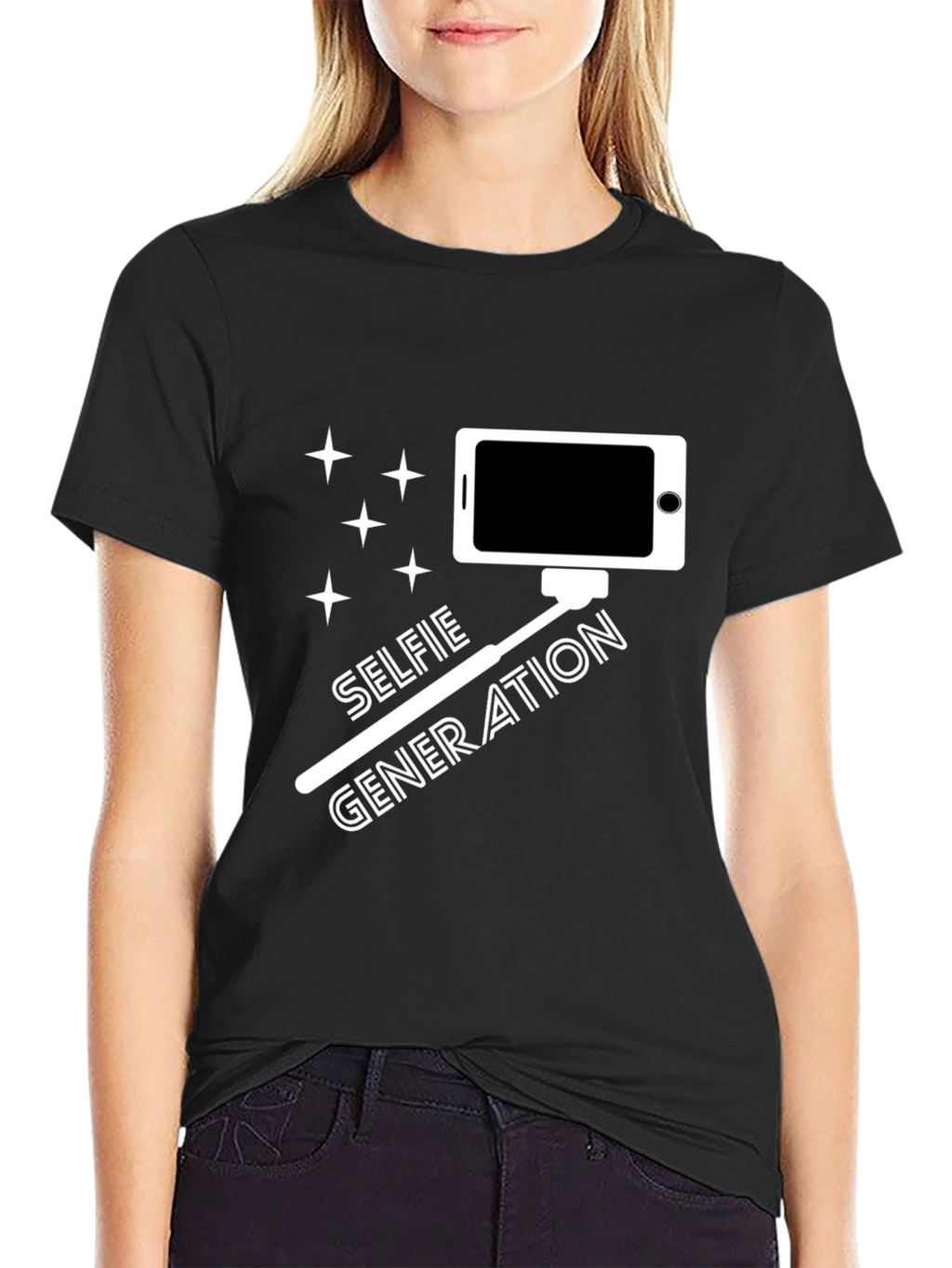 Selfie Generation Black T-Shirt
