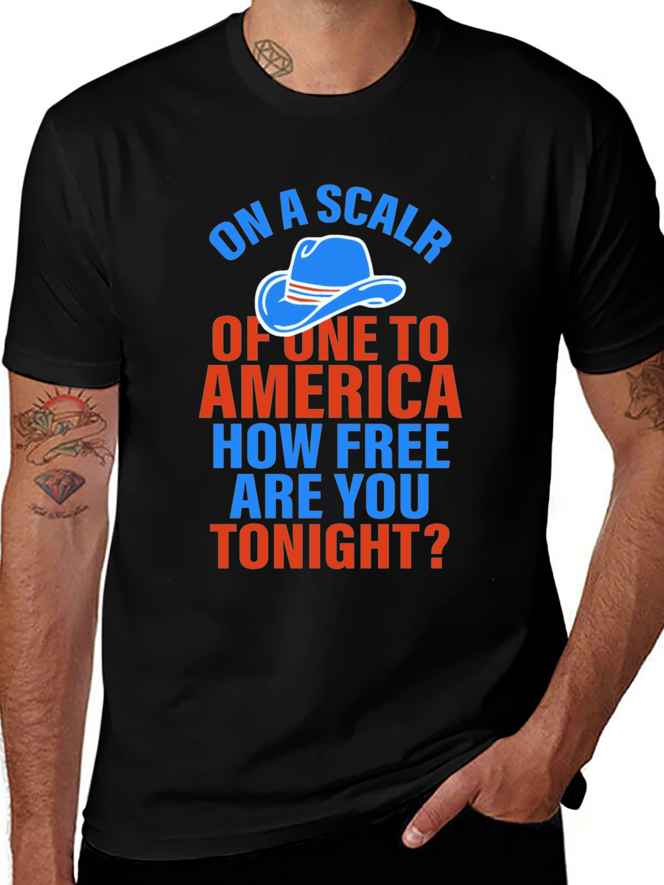 On a Scale of One to America T-Shirt