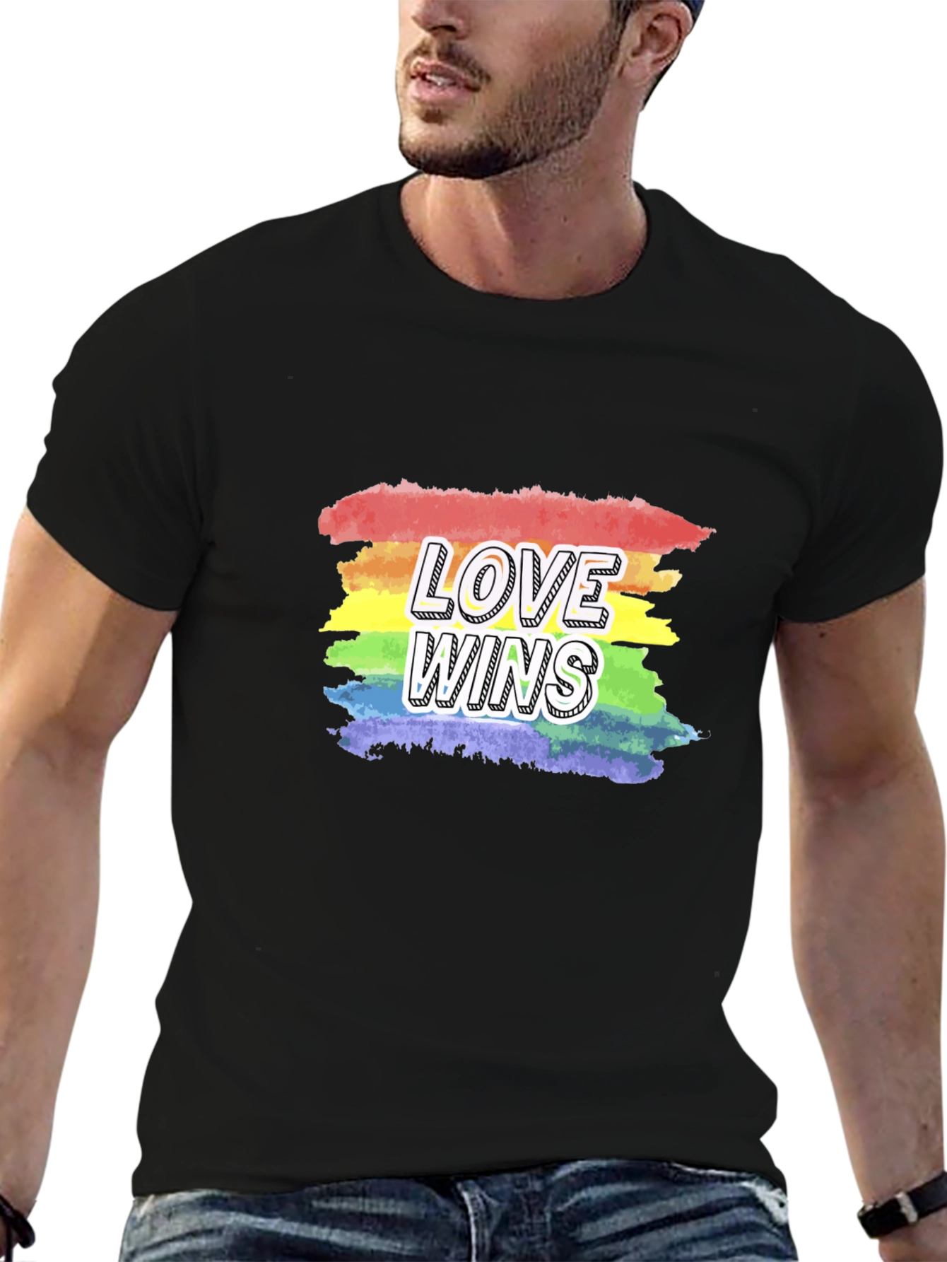 Love Wins Pride Rainbow T-Shirt