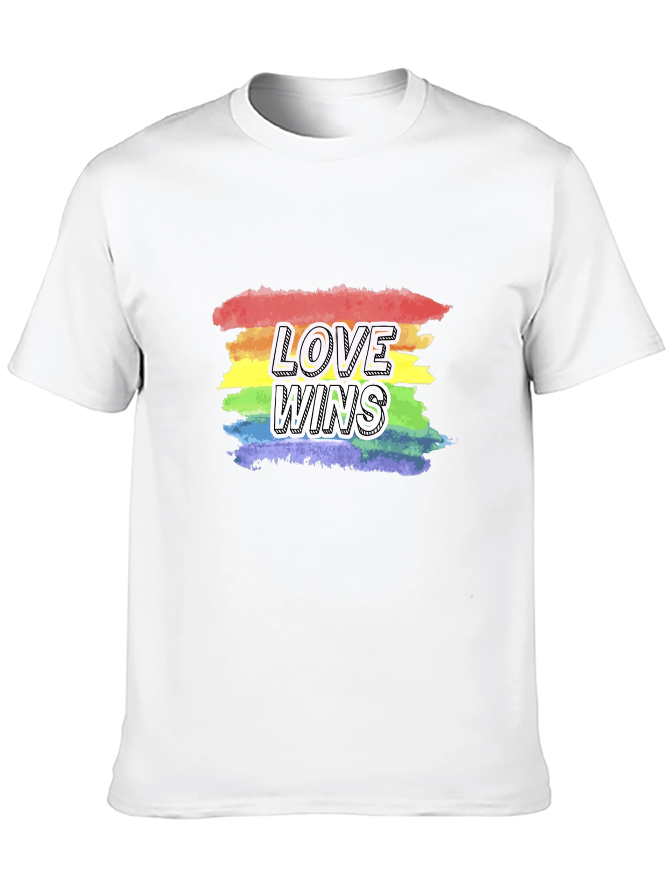 Love Wins Pride Rainbow T-Shirt
