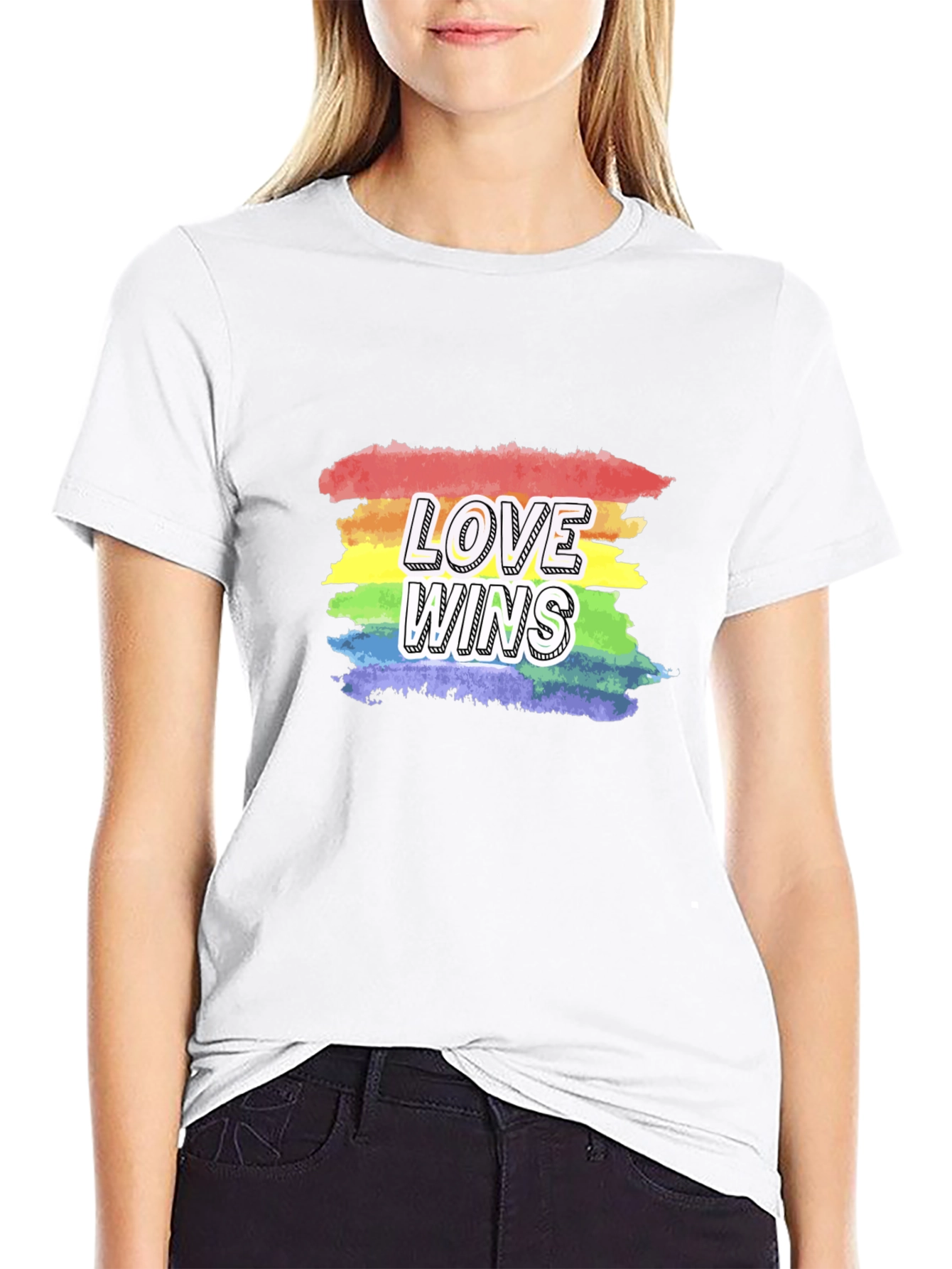 Love Wins Pride Rainbow T-Shirt