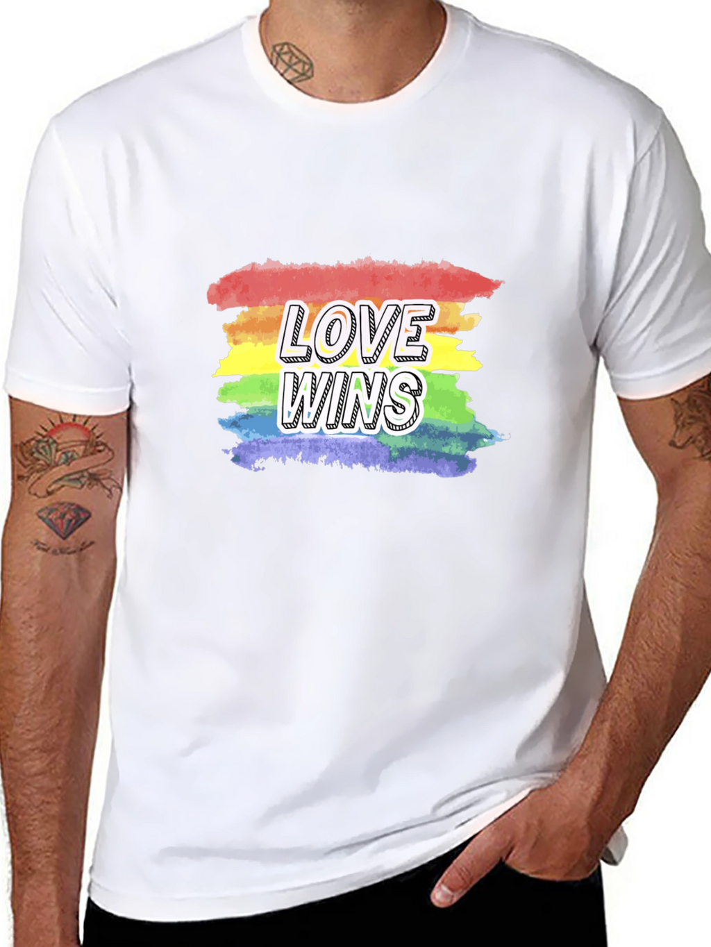 Love Wins Pride Rainbow T-Shirt