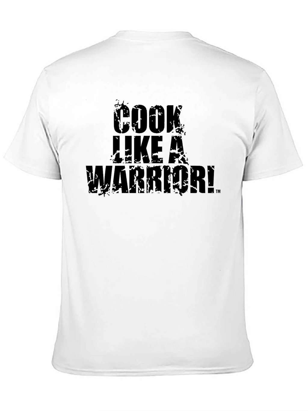 Cook Like A Warrior Black Graphic T-Shirt
