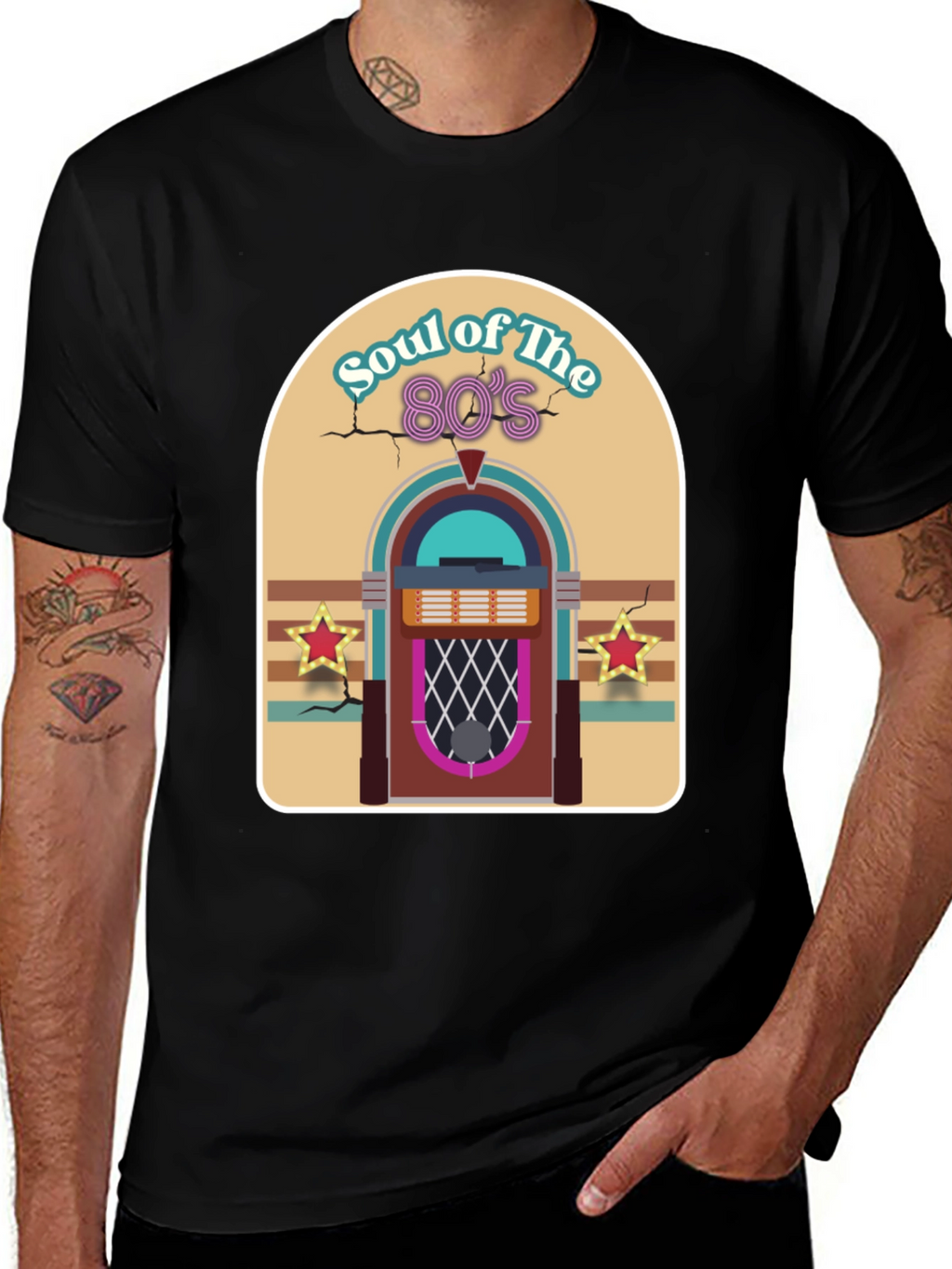 Soul of the 80s Retro Jukebox T-Shirt