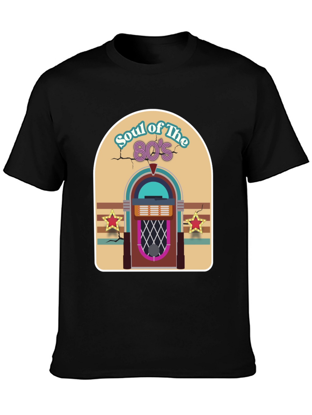 Soul of the 80s Retro Jukebox T-Shirt