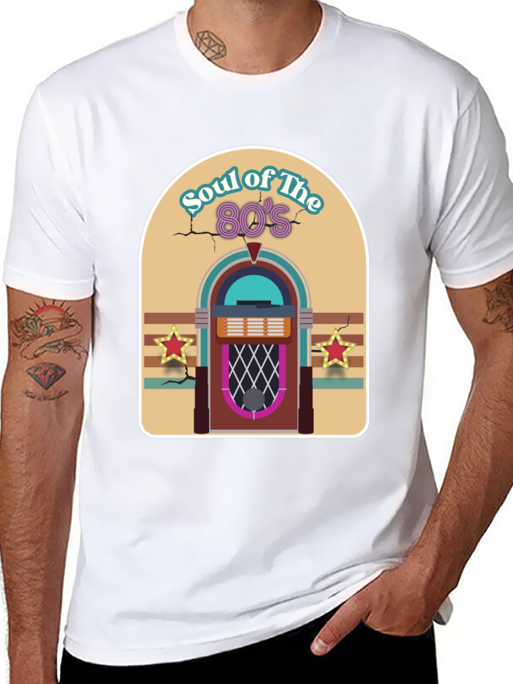 Soul of the 80s Retro Jukebox T-Shirt
