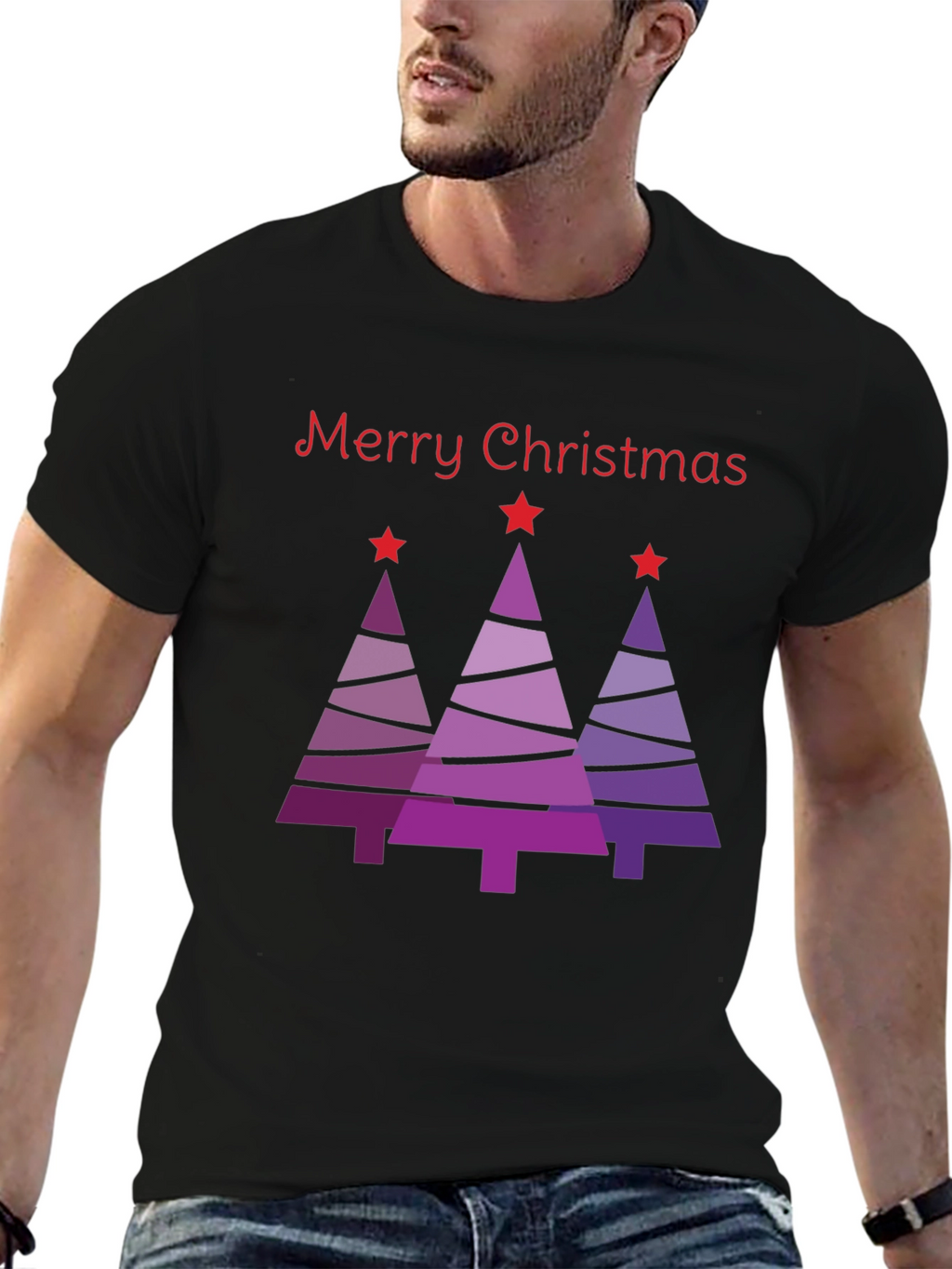 Merry Christmas Tree T-Shirt