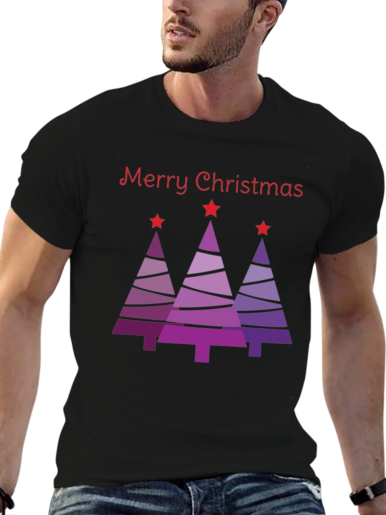 Merry Christmas Tree T-Shirt