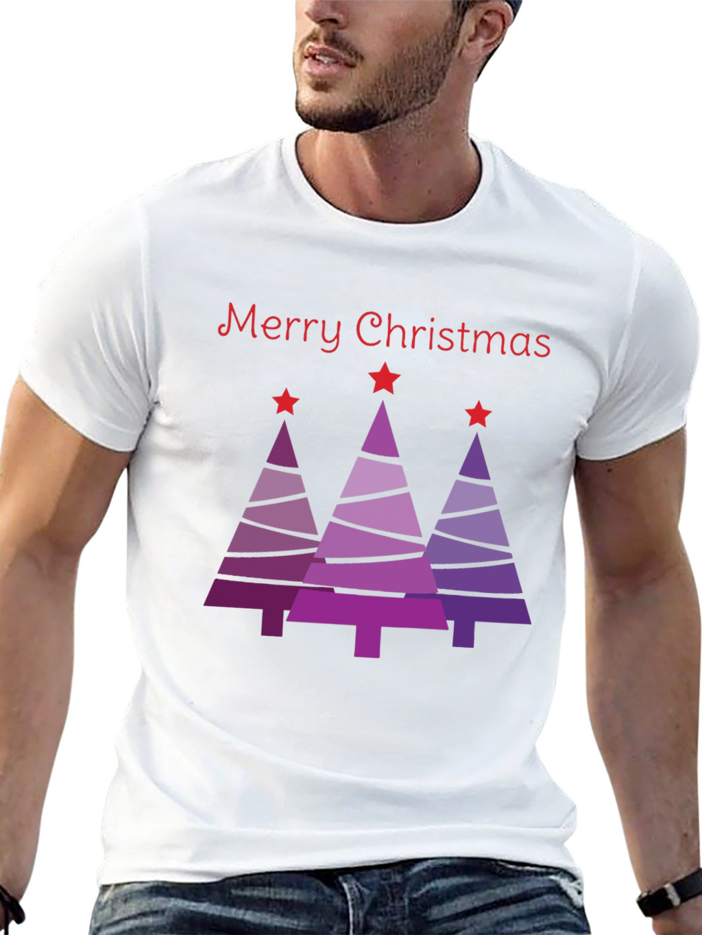 Merry Christmas Tree T-Shirt